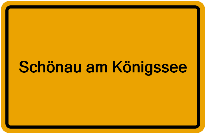 Handelsregisterauszug Schönau am Königssee